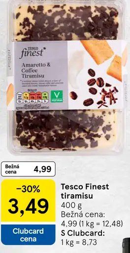 Tesco Finest tiramisu