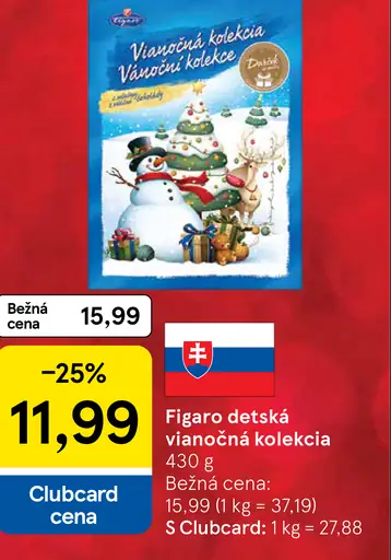 Figaro detská vianočná kolekcia