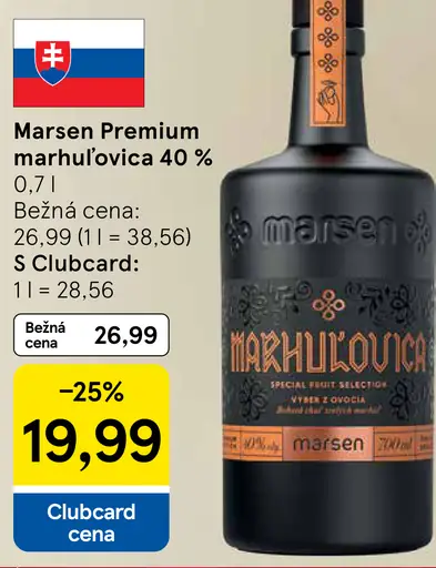 Marsen premium marhuľovica 40 %