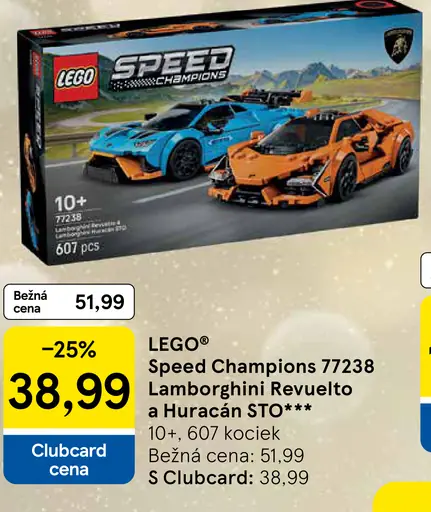 LEGO® Speed Champions 77238 Lamborghini Revuelto a Huracan STO