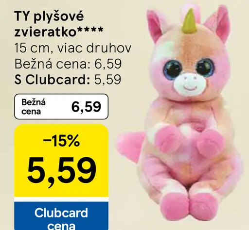 TY plyšové zvieratko