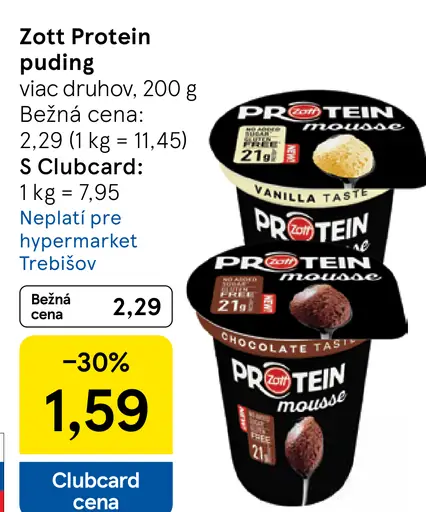 Zott Protein puding
