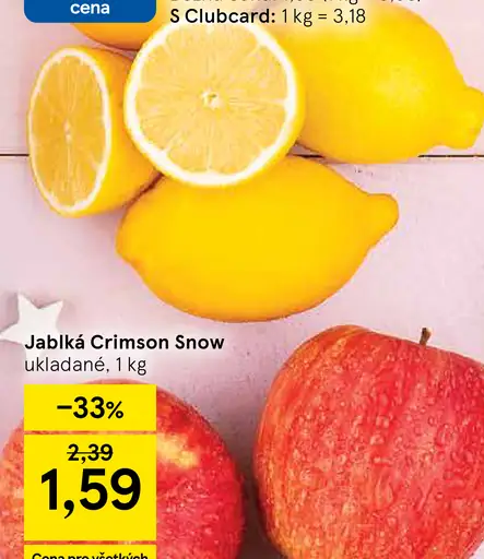 Jablko Crimson Snow