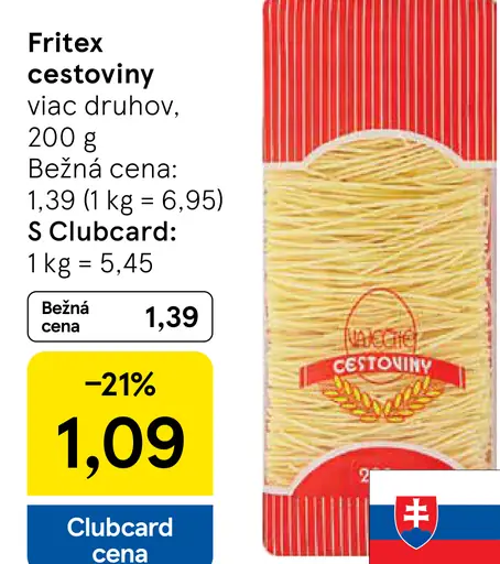 Fritex cestoviny