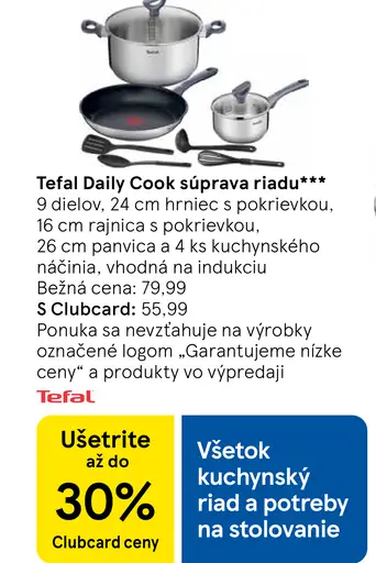 Tefal Daily Cook súprava riadu