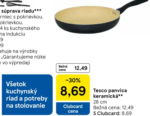 Tesco panvica keramická