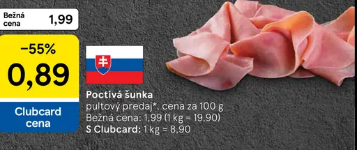Poctivá šunka