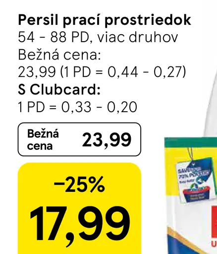 Persil prací prostriedok