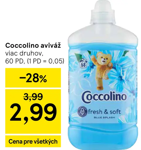 Coccolino aviváž