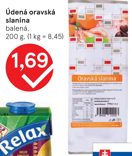 Údená oravská slanina
