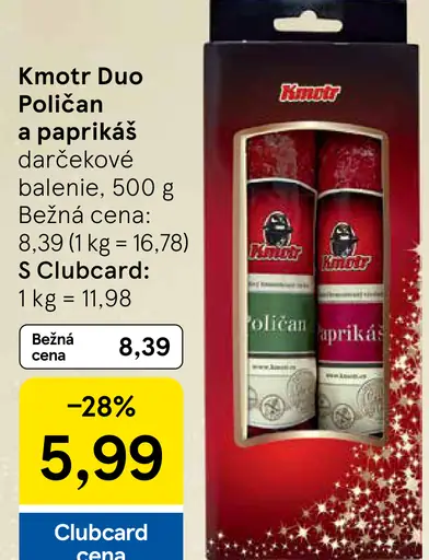 Kmotr Duo Poličan a paprikáš