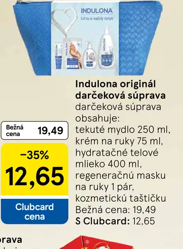 Indulona originál darčeková súprava