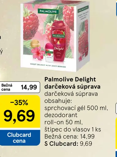 Palmolive Delight darčeková súprava
