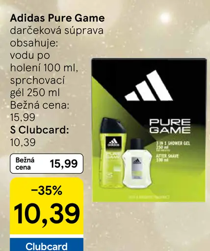 Adidas Pure Game darčeková súprava