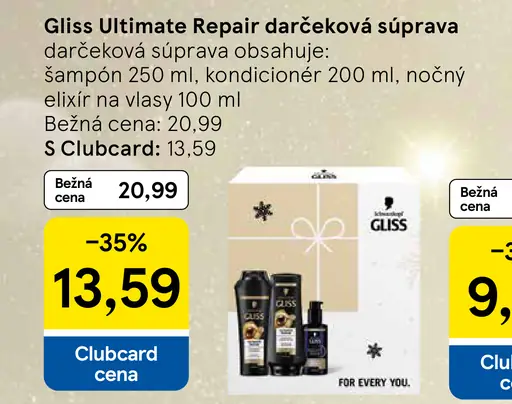 Gliss Ultimate Repair darčeková súprava