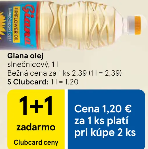 Giana olej slnečnicový