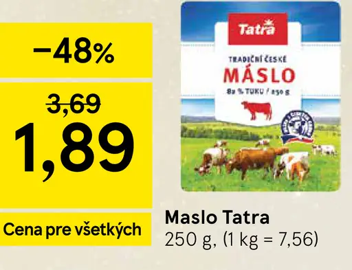 Maslo Tatra