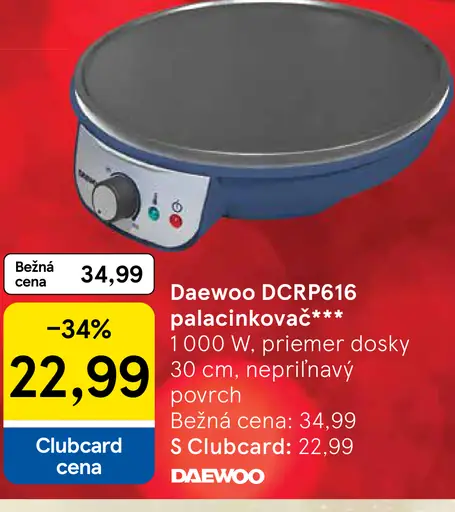 Daewoo DCRP616 palacinkovač