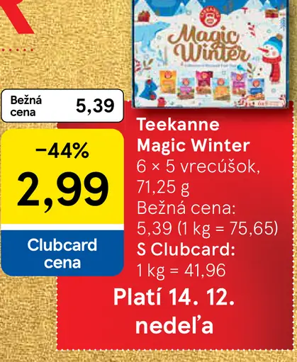 Teekanne Magic Winter