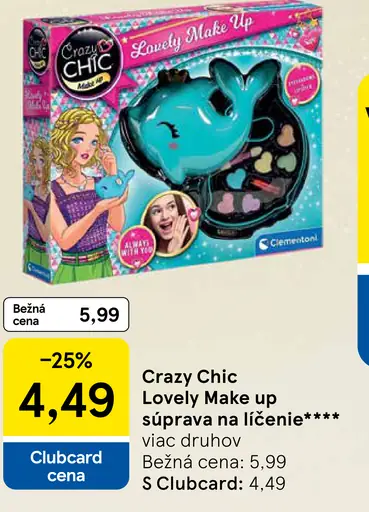 Crazy Chic Lovely Make up súprava na líčenie