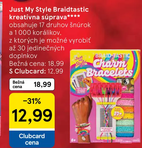 Just My Style Braidtastic kreatívna súprava