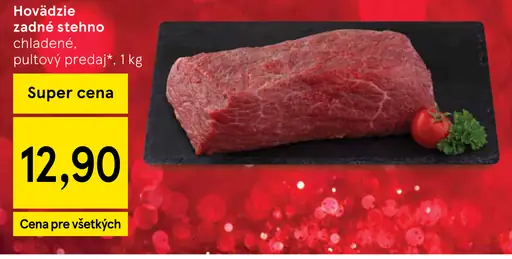 Hovädzie zadné stehno