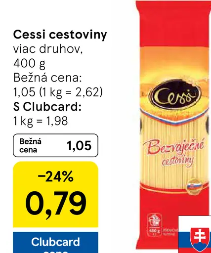 Cessi cestoviny
