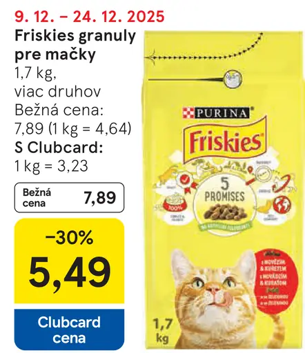 Friskies granuly pre mačky