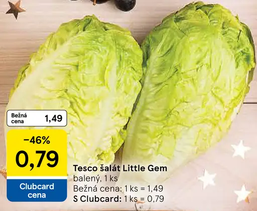 Tesco šalát Little Gem