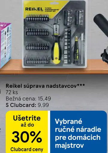 Reikel súprava nadstavcov