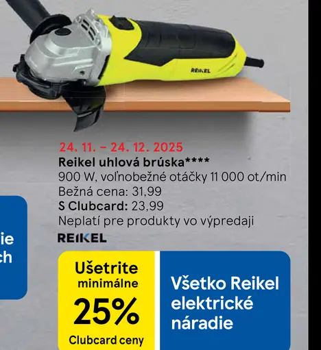 Reikel uhlová brúska