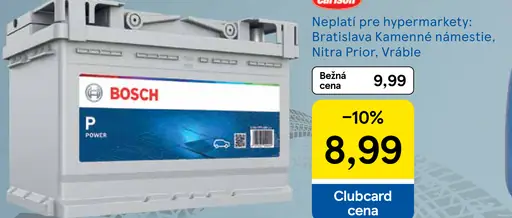 Bosch Power autobatéria