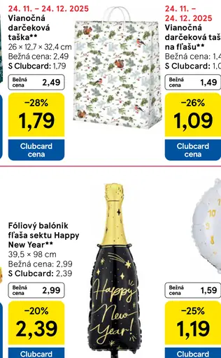 Fóliový balónik fľaša sektu Happy New Year