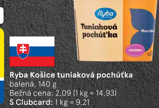 Ryba Košice Tuniaková pochúťka