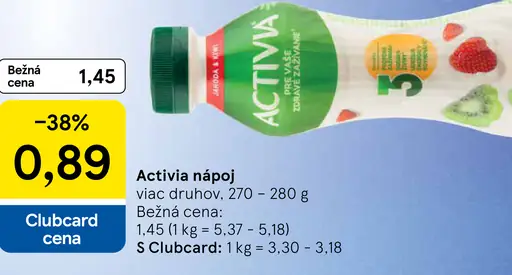 Activia nápoj