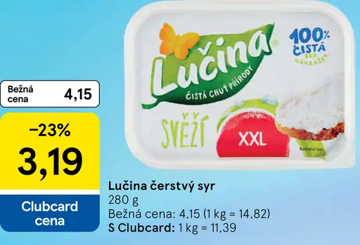 Lučina čerstvý syr