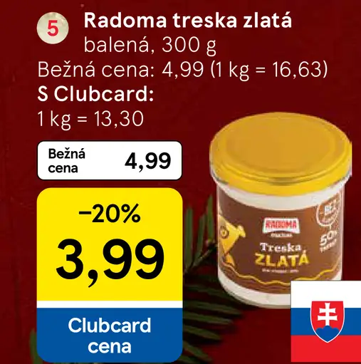 Radoma Treska zlatá