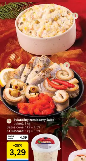 Betula Sviatočný zemiakový šalát