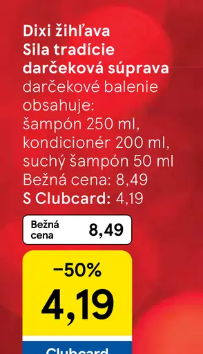 Dixi darčeková súprava