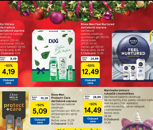 Nivea Men Feel Nurtured darčeková sada