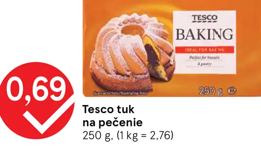Tesco tuk na pečenie