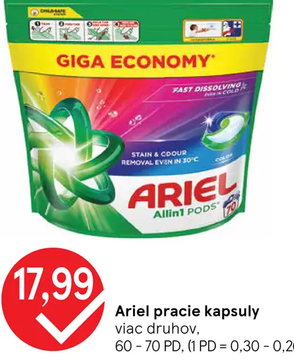 Ariel Allin1 PODS pracie kapsuly