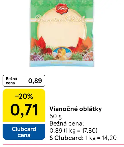 Vianočné oblátky