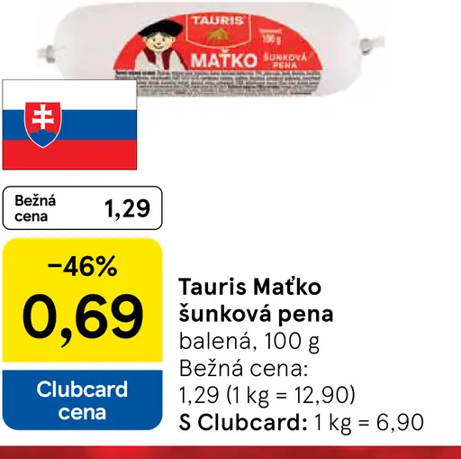 Tauris Maťko šunková pena