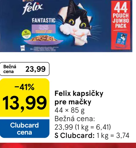 Felix kapsičky pre mačky