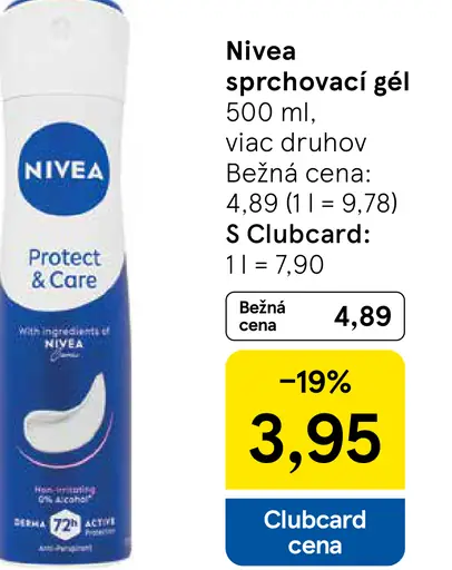 Nivea sprchovací gél