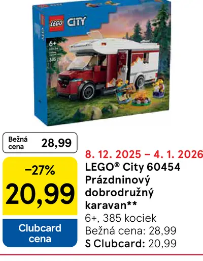 LEGO City Prázdninový dobrodružný karavan