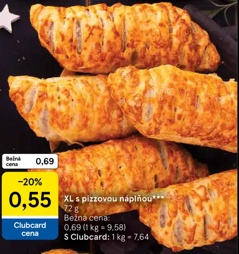 XL s pizzovou náplňou