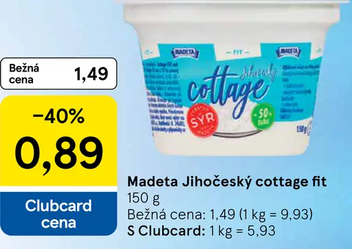 Madeta Jihočeský cottage fit