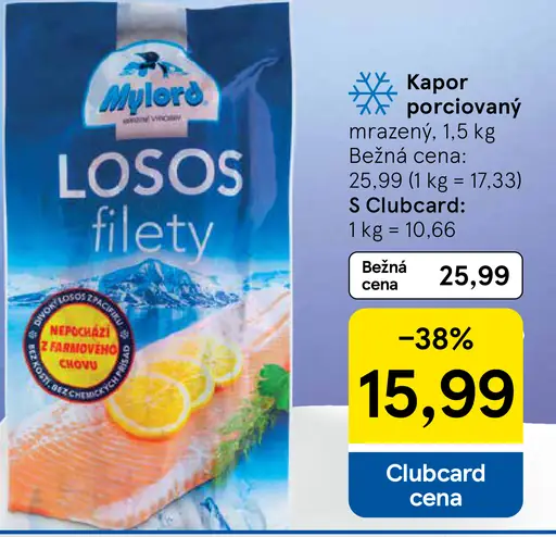 Losos fileta s kožou